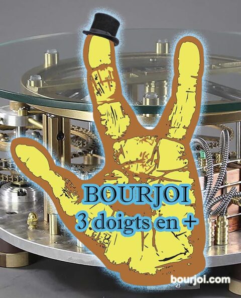Affiche 3 doigts en +